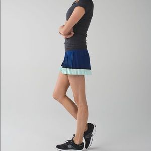 {LULULEMON} Pleat to Street Mini Skirt II Skort